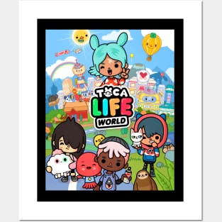 Toca Life World Posters and Art